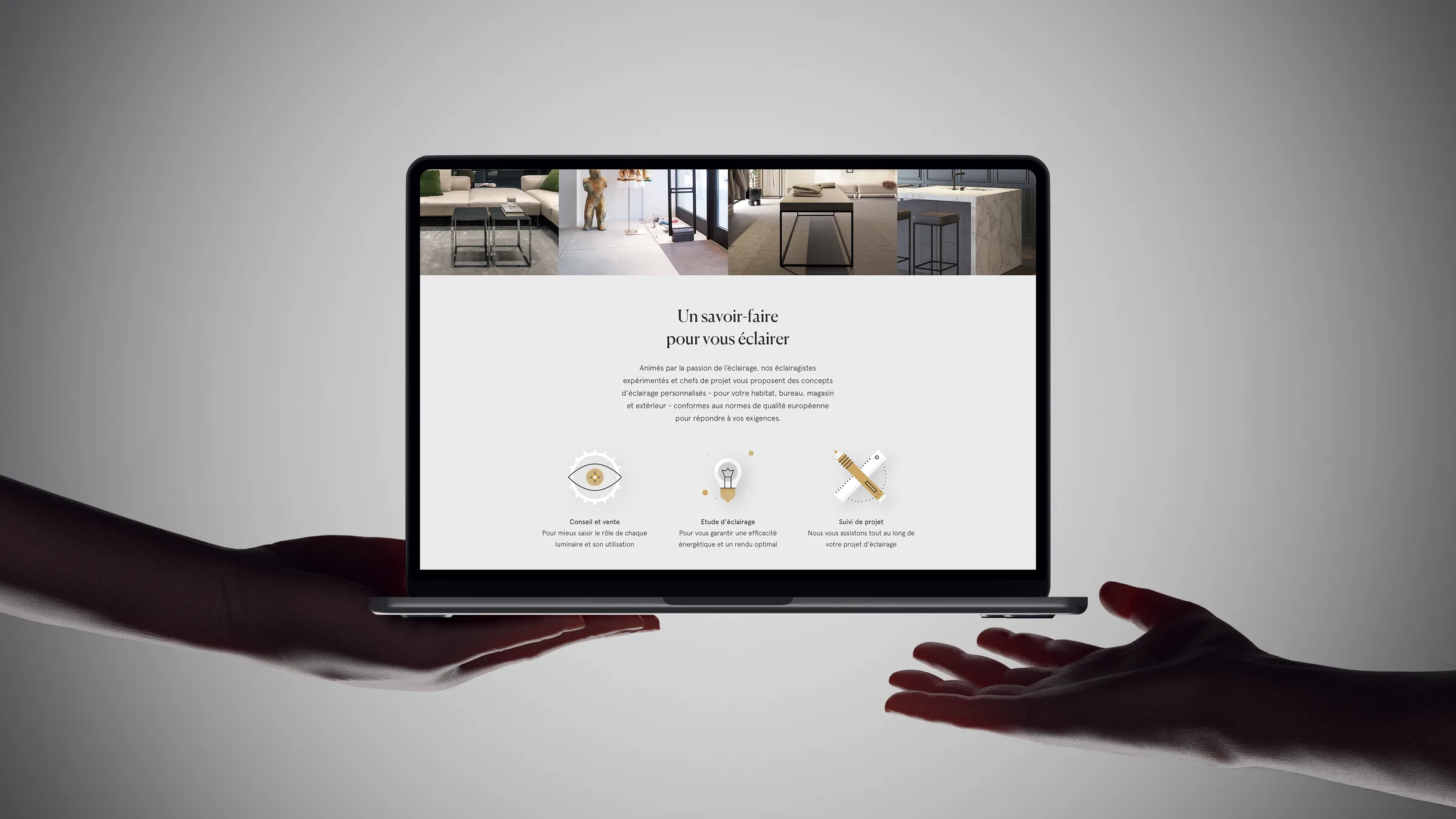 Luminaria - Showcase Website