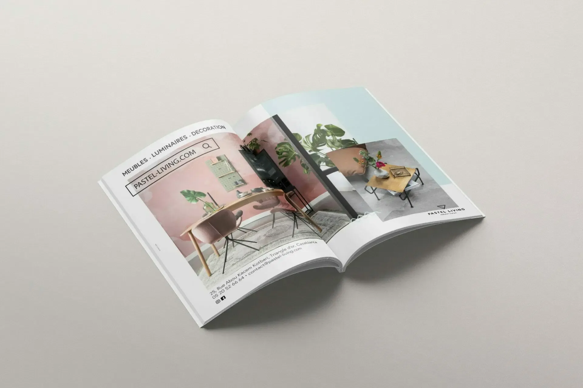 Pastel Living - Digital Marketing & Print