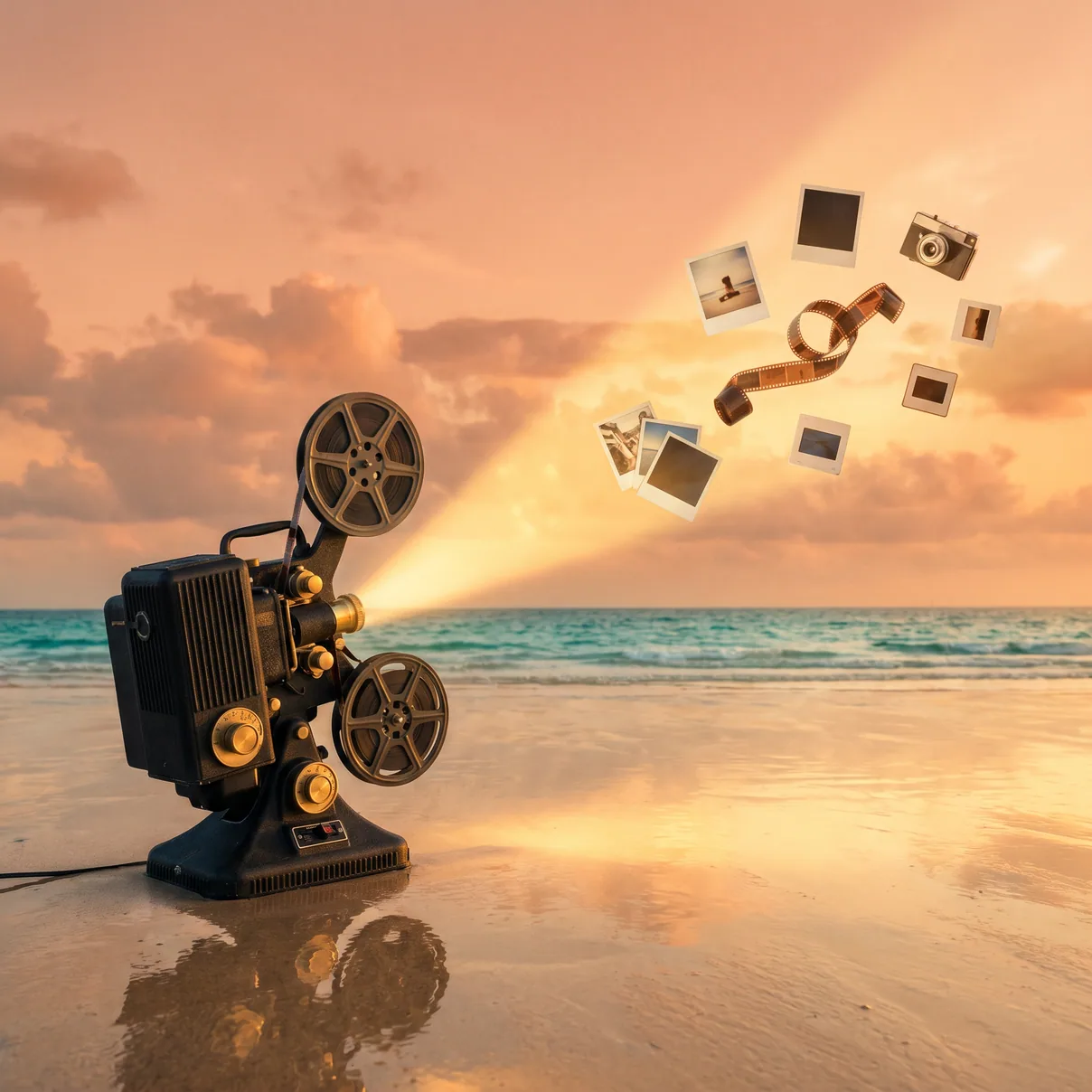 Visual content production